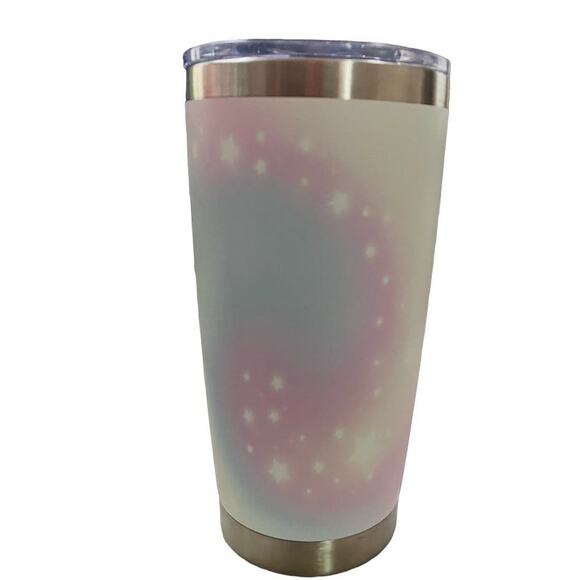 New Tumbler Don't Mess With Mamasarus Light Purple Stars 20 OZ. - Picture 2 of 2